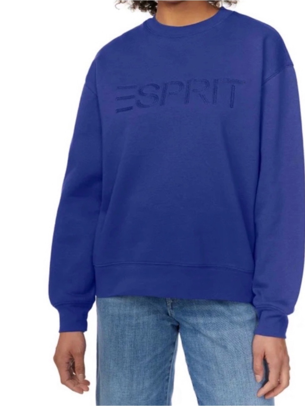 Espirit Costco Royal Blue Crewneck Sweatshirt